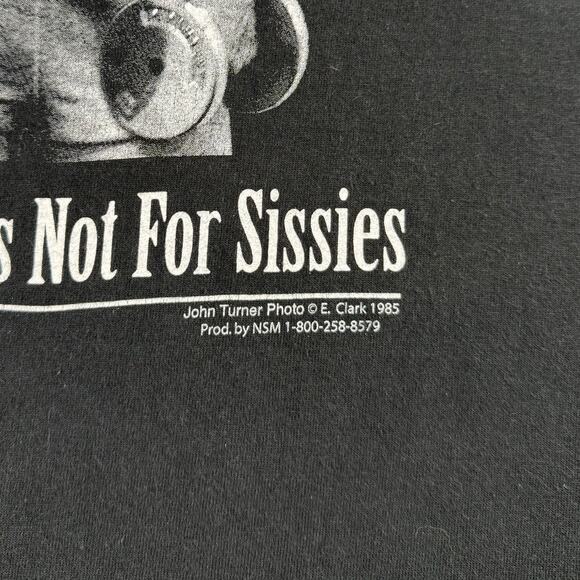 Vintage Gym Weightlifting "Growing Old is Not For Sissies" Funny Shirt Size XL - Picture 4 of 7